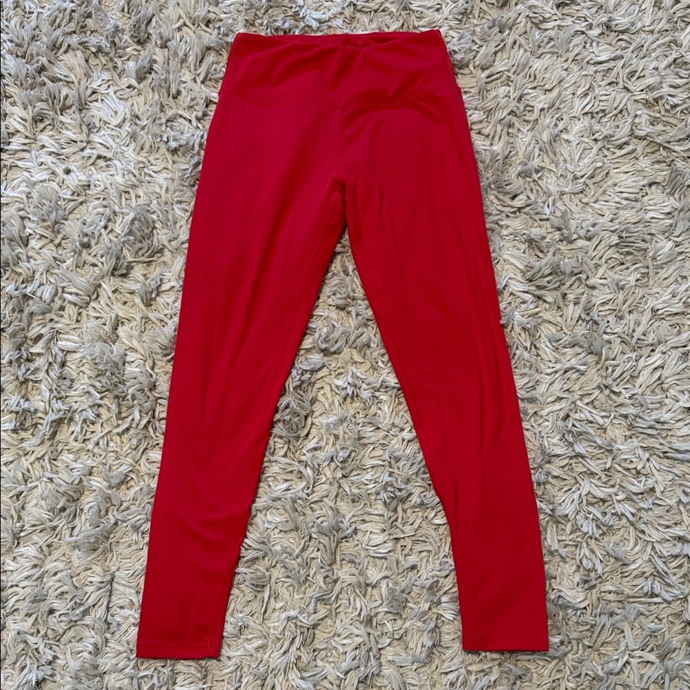 Amazon Red Leggings